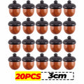 20/1pcs Mini Wooden Medicine Pill Box Wood Acorn Pendant Portable Rescue Tablets Case Granule Storage Box Small Items Container