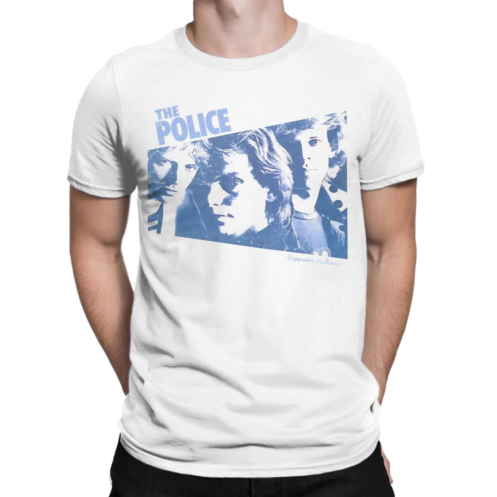 The Police rock band Tee Shirt for Men Women Graphic T Shirts  Cotton Clothing