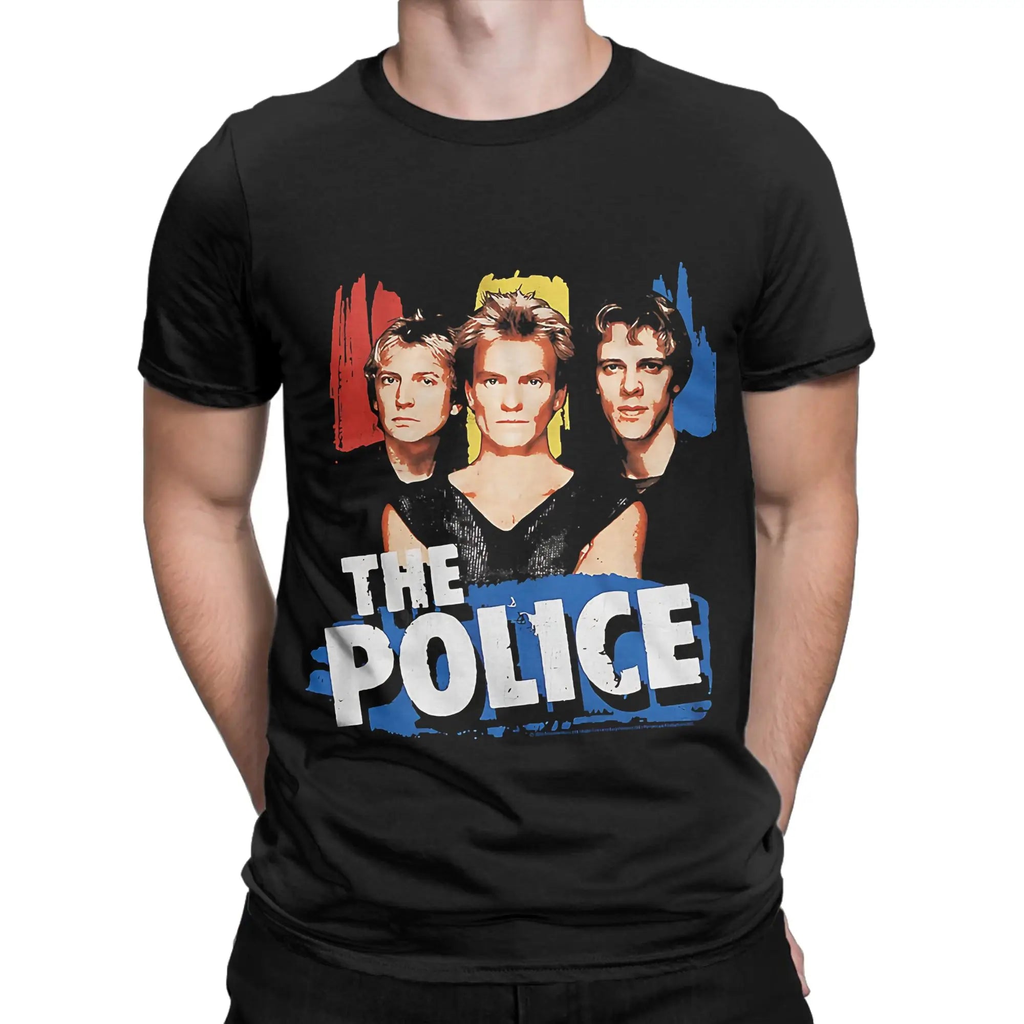 The Police rock band Tee Shirt for Men Women Graphic T Shirts  Cotton Clothing