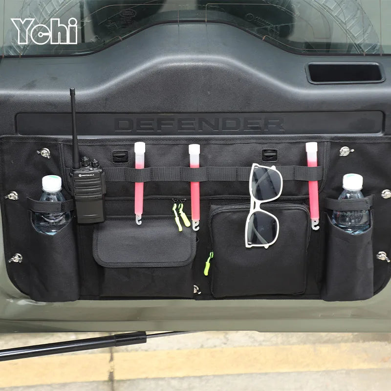 For Land Rover Defender 90 110 2020-2025 Car Tailgate Luggage Storage Bag Tool Storage Bag Car Accessories