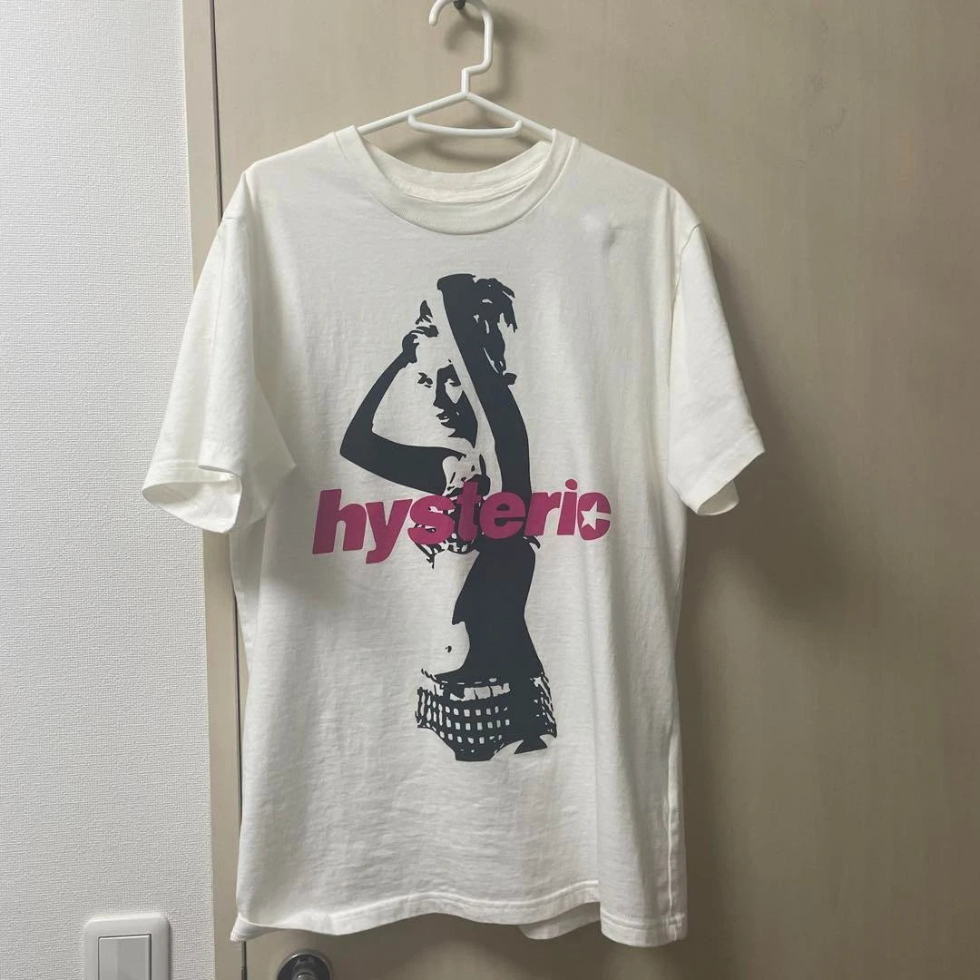 2025 Summer  New High Quality HYSTERIC Printed Graphic T-shirts Men and Women Short Sleeved High Quality T-shirts Street Wear