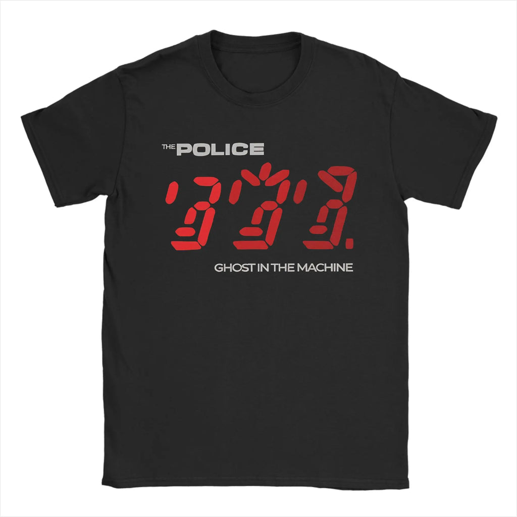 The Police rock band Tee Shirt for Men Women Graphic T Shirts  Cotton Clothing