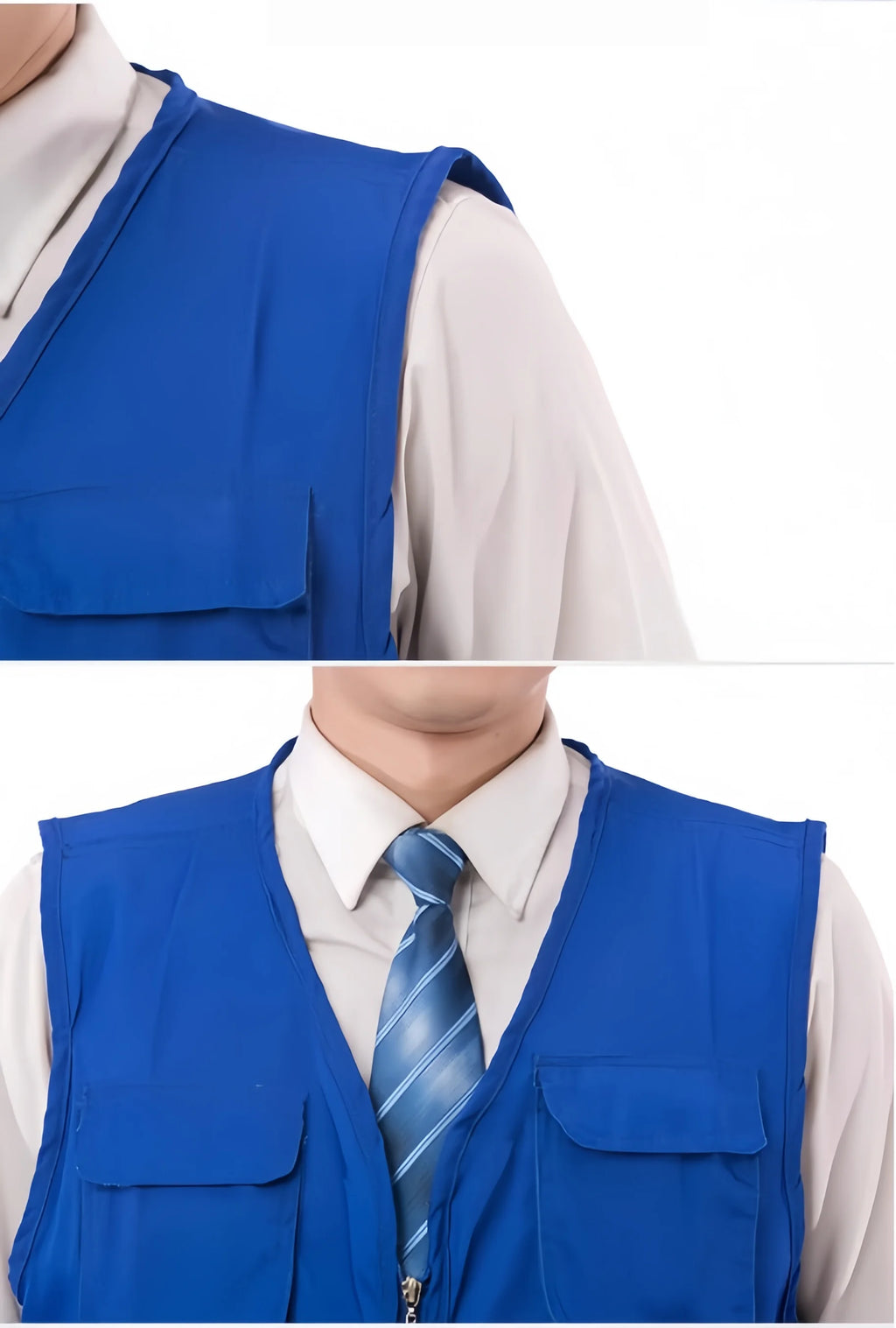2025 New Outdoor Male Casual Summer Big Size Cotton Sleeveless Work Vest Men Multi Pocket Photograph Waistcoat
