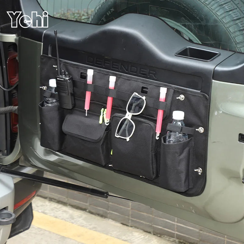 For Land Rover Defender 90 110 2020-2025 Car Tailgate Luggage Storage Bag Tool Storage Bag Car Accessories