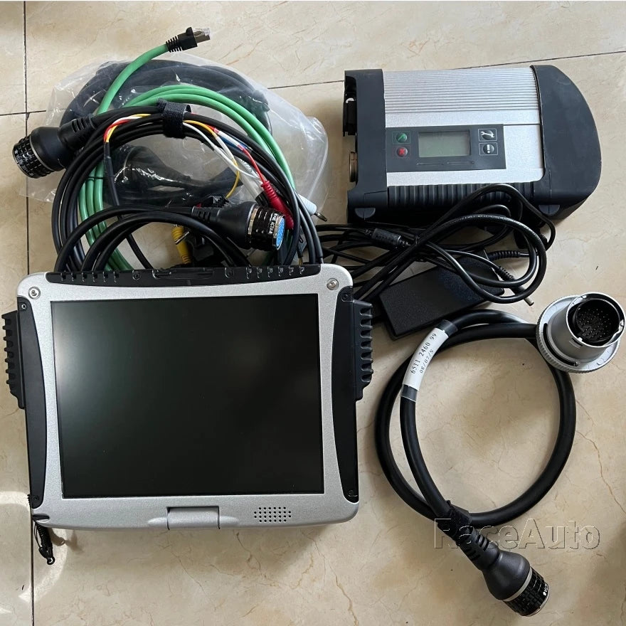 Mb Star c4 Sd Connect Compact DOIP Professional DIAGNOSIS Full Software Ssd 512gb Laptop Cf19 I5 TOUCH 2 Years Warranty