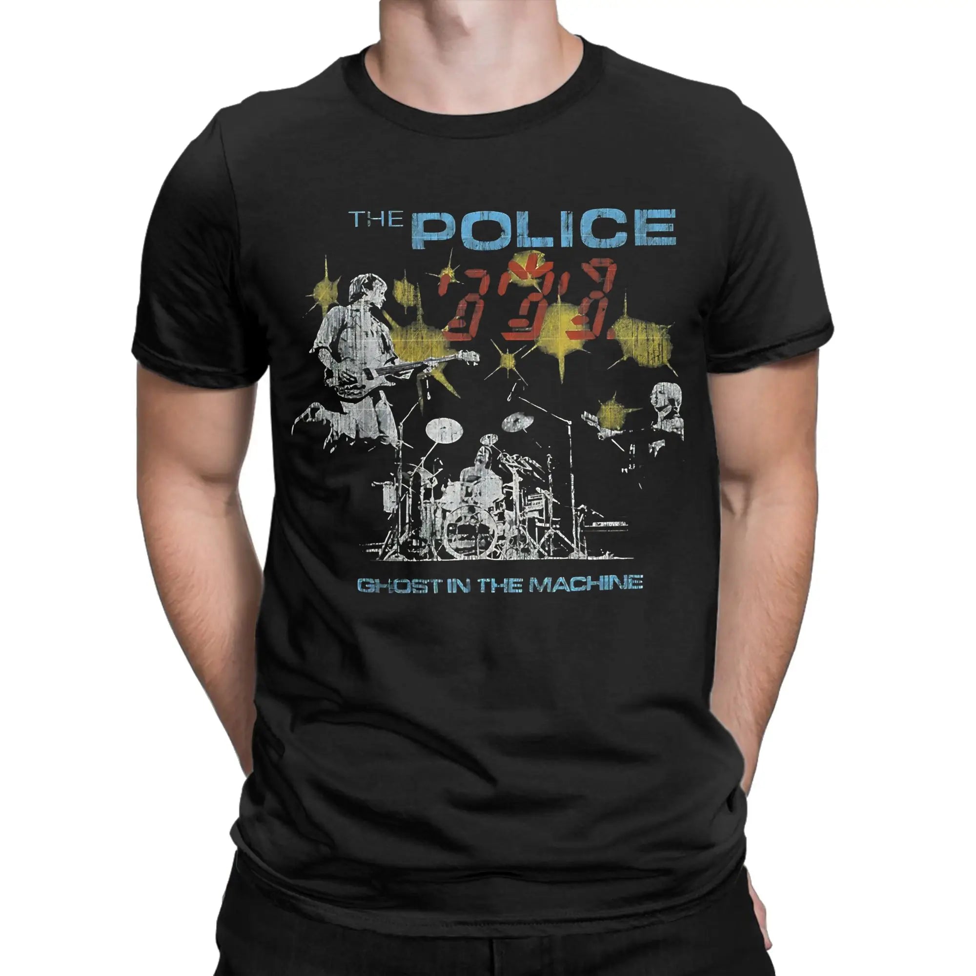 The Police rock band Tee Shirt for Men Women Graphic T Shirts  Cotton Clothing