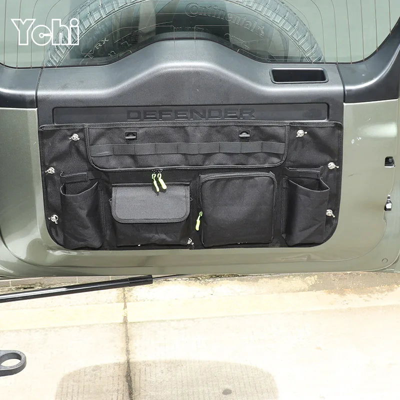 For Land Rover Defender 90 110 2020-2025 Car Tailgate Luggage Storage Bag Tool Storage Bag Car Accessories