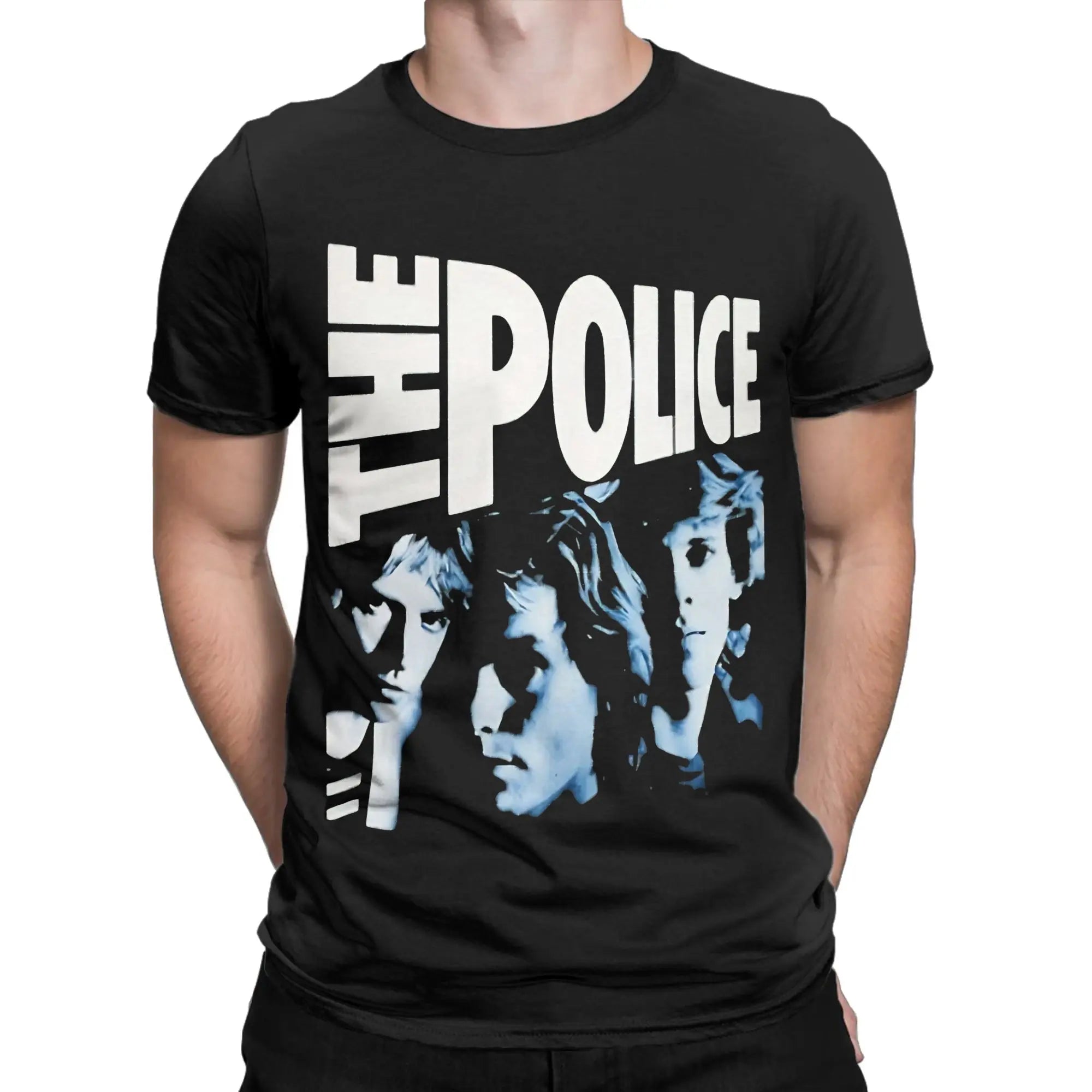 The Police rock band Tee Shirt for Men Women Graphic T Shirts  Cotton Clothing