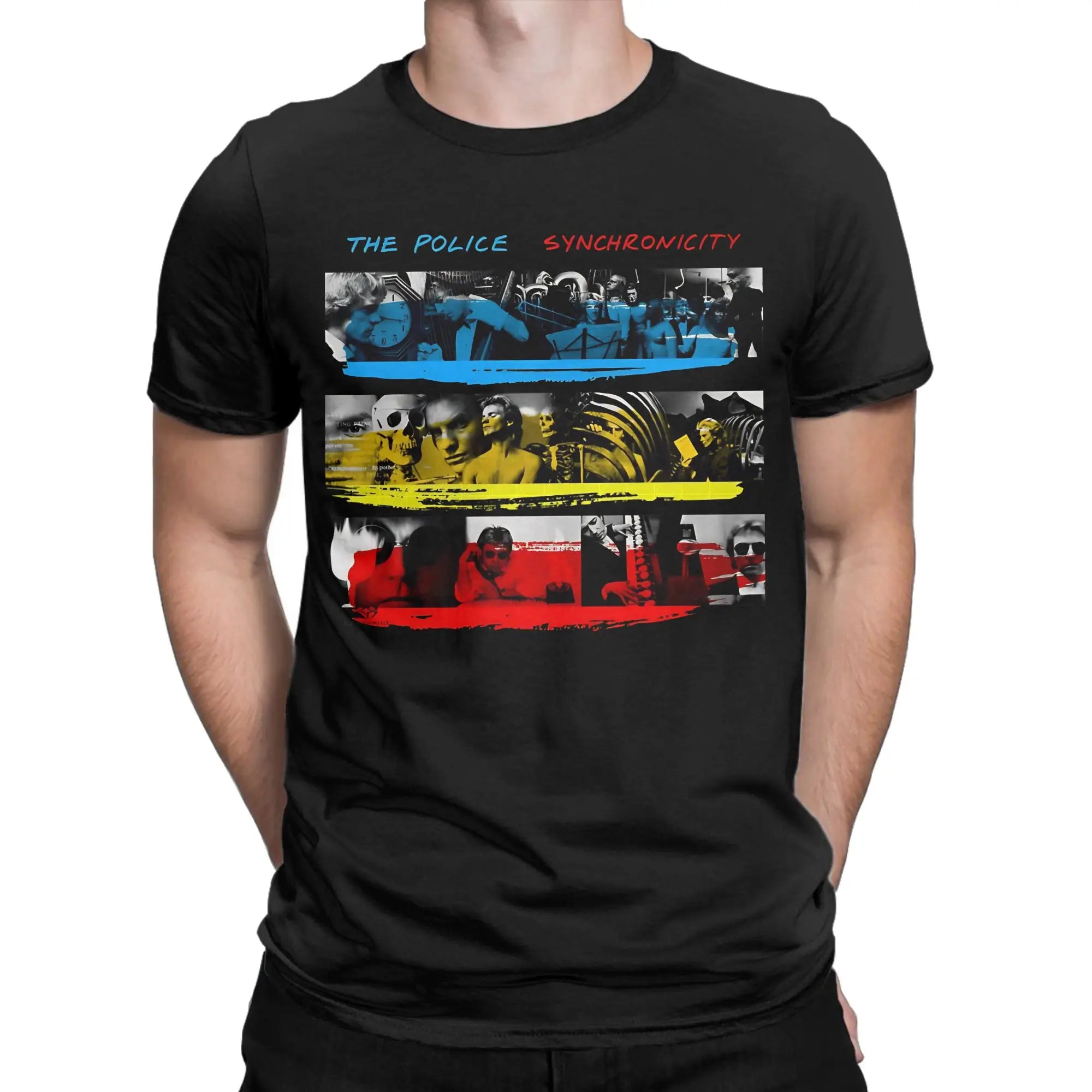 The Police rock band Tee Shirt for Men Women Graphic T Shirts  Cotton Clothing