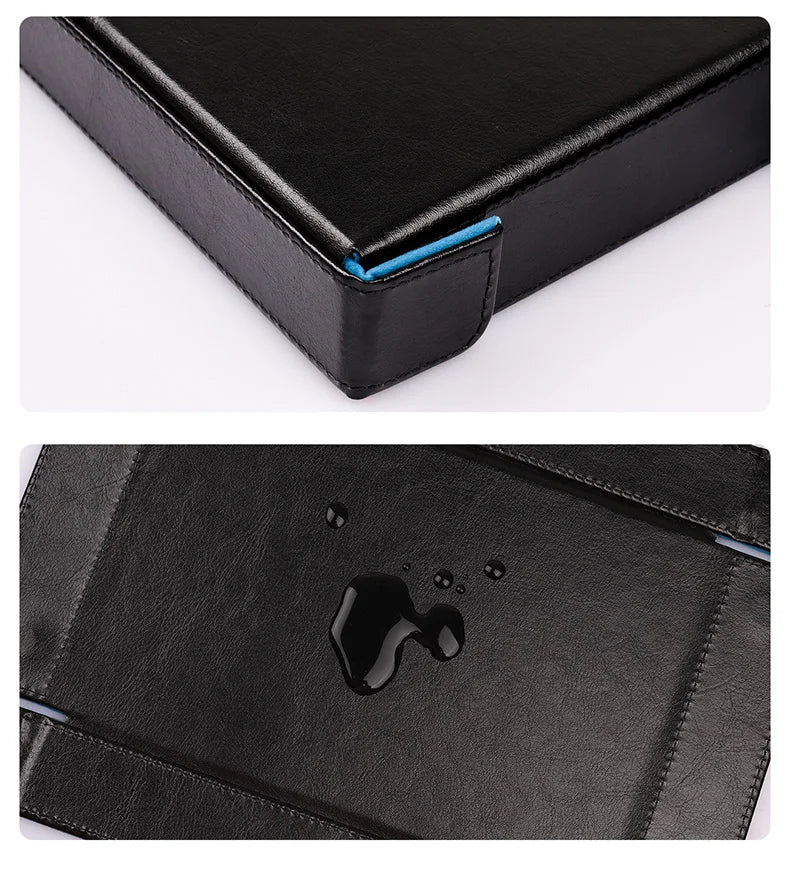 Magnetic Dice Cutlery Organization Storage Tray Pu Leather Box Fur Foldable for Games Case Rectangle Board Game Food Trays