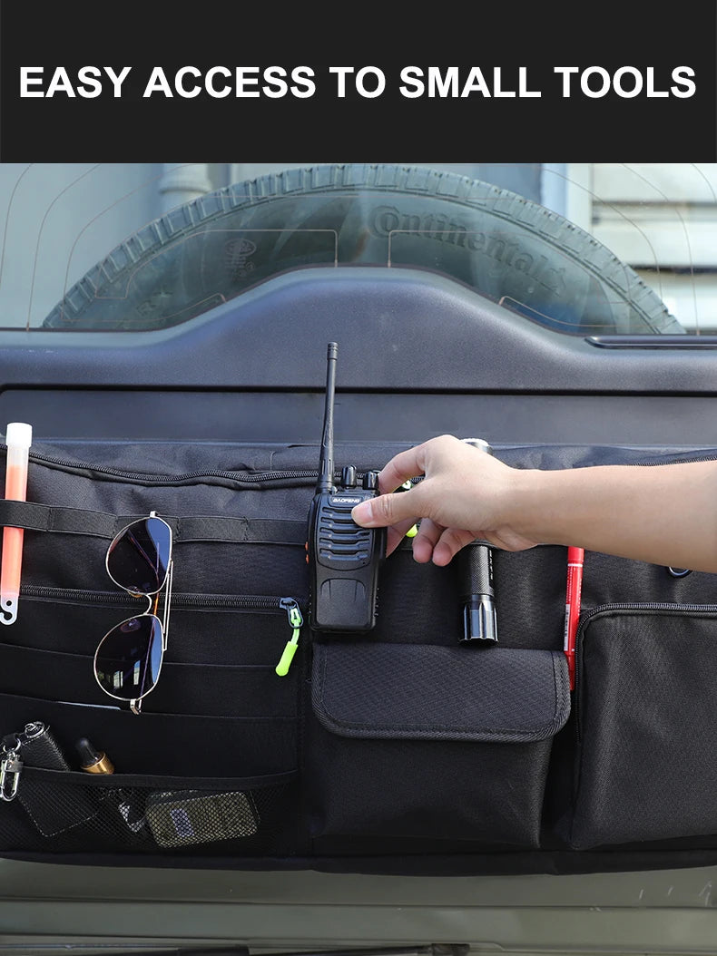 For Land Rover Defender 90 110 2020-2025 Car Tailgate Luggage Storage Bag Tool Storage Bag Car Accessories